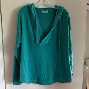 Old Navy Turquoise Hooded Top